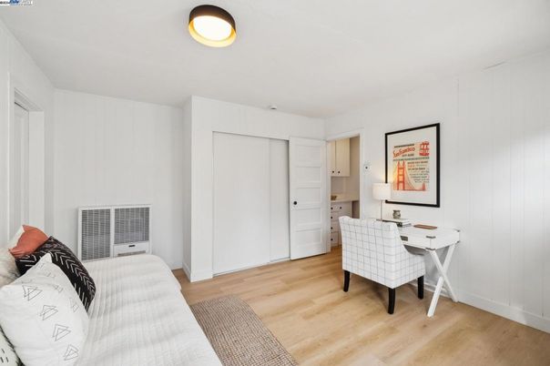 Bedroom, Home Office, Interior, Wood Texture Flooring