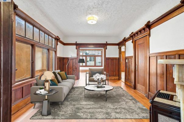 Interior, Living room, Wood Texture Flooring, Wooden Walls