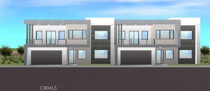 Attached, Exterior, Facade, Modern
