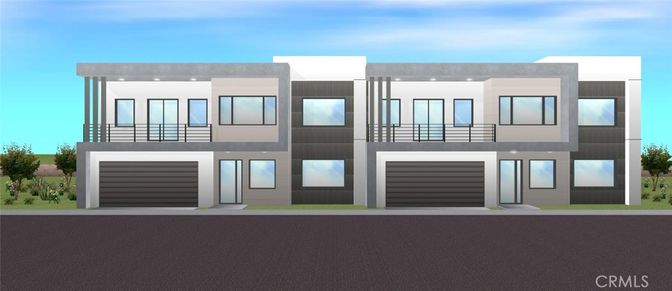 Attached, Exterior, Facade, Modern