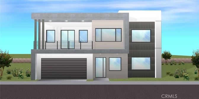 Attached, Exterior, Facade, Modern