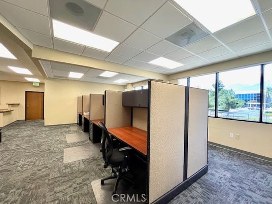 Home Office, Interior, Recessed Lighting