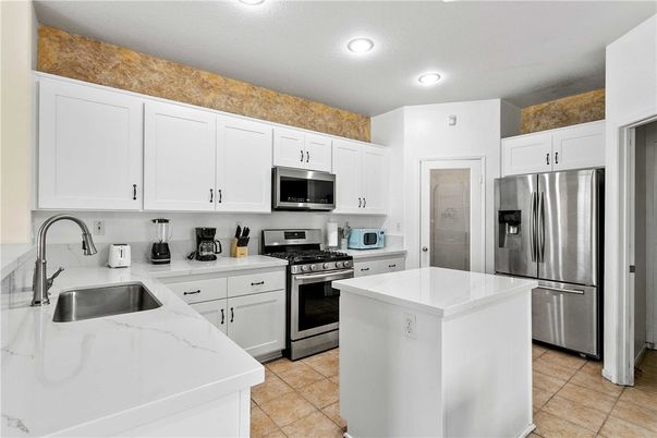 Interior, Kitchen, Recessed Lighting, Stainless Steel Appliances