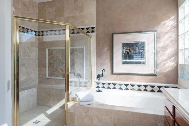 Bathroom, Glass Shower, Interior