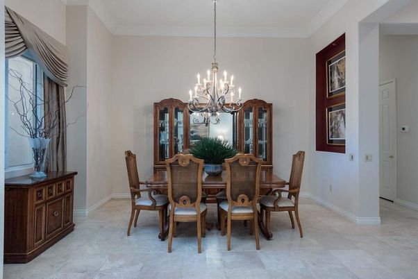 Chandelier, Dining room, Interior
