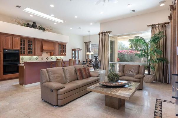 Dining room, Interior, Kitchen, Living room, Pendant Lights, Recessed Lighting
