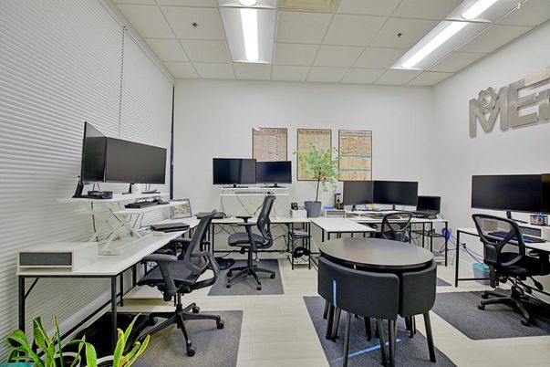 Home Office, Interior, Recessed Lighting