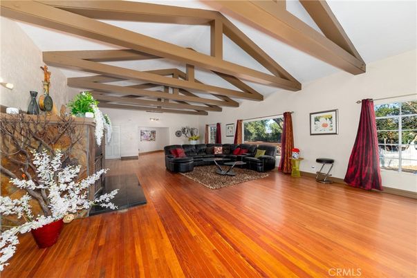 Interior, Living room, Wooden Beams, Wood Texture Flooring