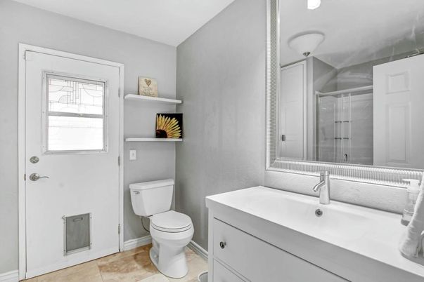 Bathroom, Glass Shower, Interior