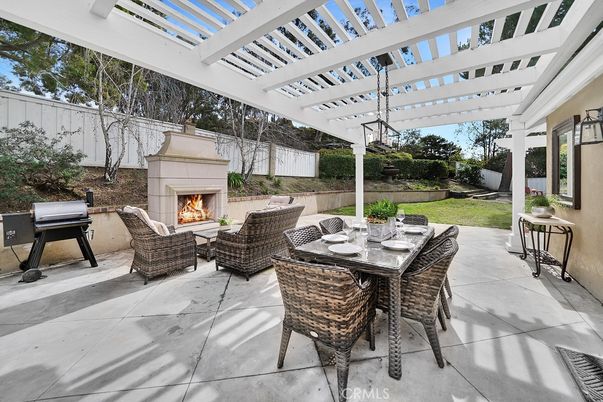 Backyard, Exterior, Fireplace