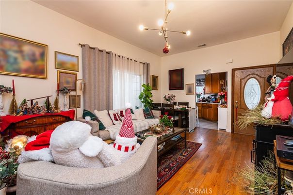Interior, Living room, Pendant Lights, Wood Texture Flooring