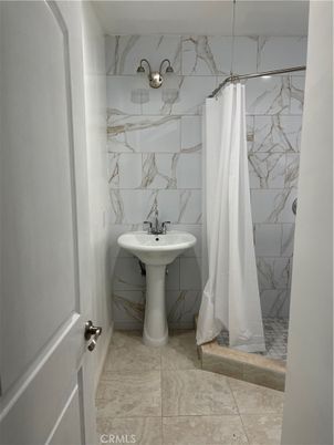 Bathroom, Interior, Marble Walls