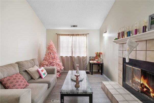 Fireplace, Interior, Living room, Wood Texture Flooring