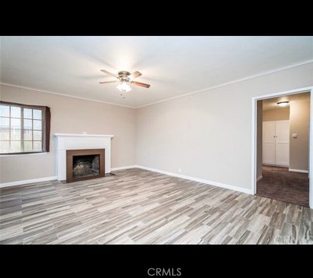 Empty room, Fireplace, Interior, Wood Texture Flooring