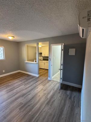 Empty room, Interior, Kitchen, Wood Texture Flooring