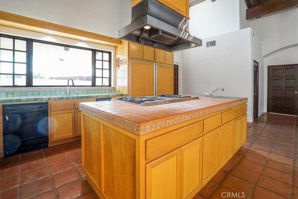 Interior, Kitchen, Tile Countertops