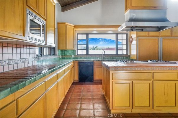 Interior, Kitchen, Tile Countertops