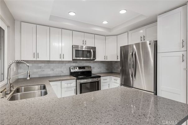 Interior, Kitchen, Recessed Lighting, Stainless Steel Appliances