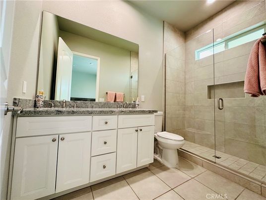 Bathroom, Dual Sink Vanities, Glass Shower, Interior