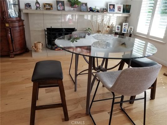 Dining room, Interior, Wood Texture Flooring