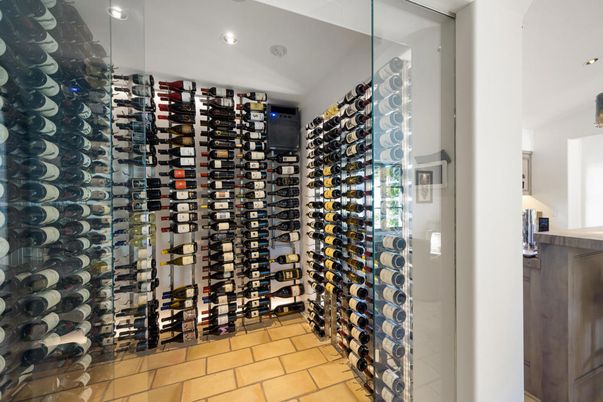 Interior, Recessed Lighting, Wine Storage