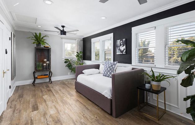 Interior, Recessed Lighting, Wood Texture Flooring