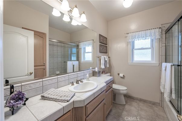 Bathroom, Glass Shower, Interior, Tile Countertops