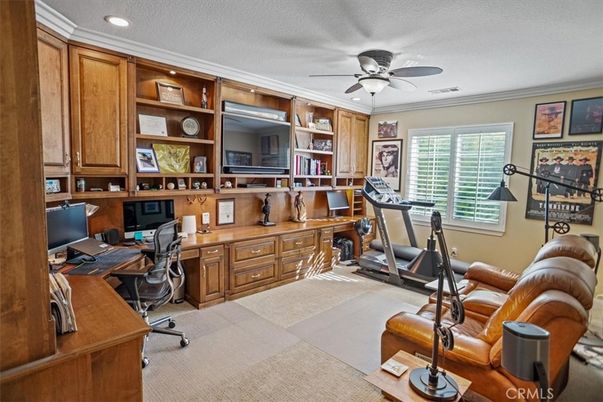 Fitness Equipment, Home Office, Interior, Recessed Lighting