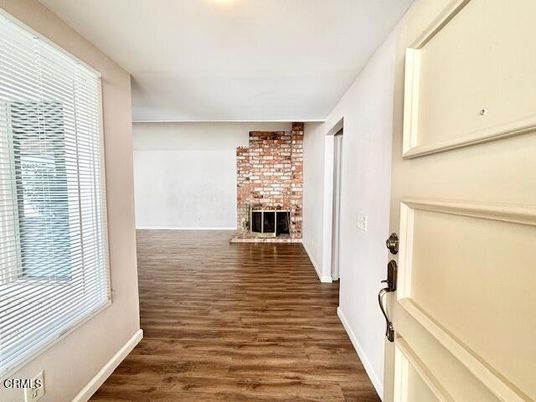 Fireplace, Interior, Wood Texture Flooring