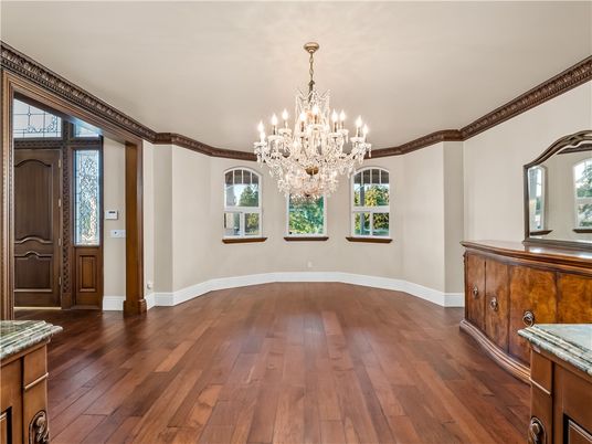 Chandelier, Interior, Wood Texture Flooring