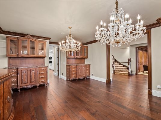 Chandelier, Interior, Wood Texture Flooring