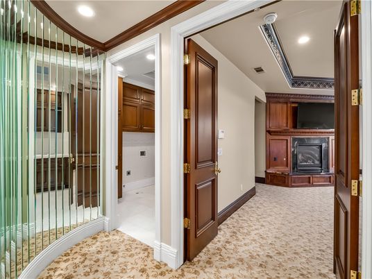 Fireplace, Interior, Recessed Lighting