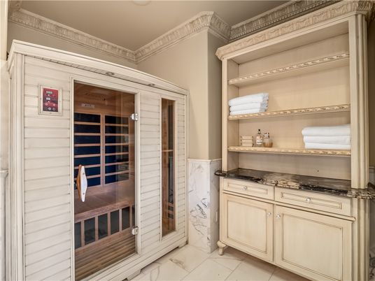 Interior, Marble, Sauna Room