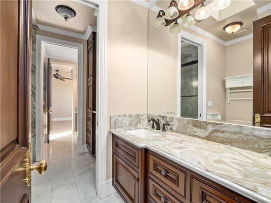 Bathroom, Dual Sink Vanities, Interior, Marble