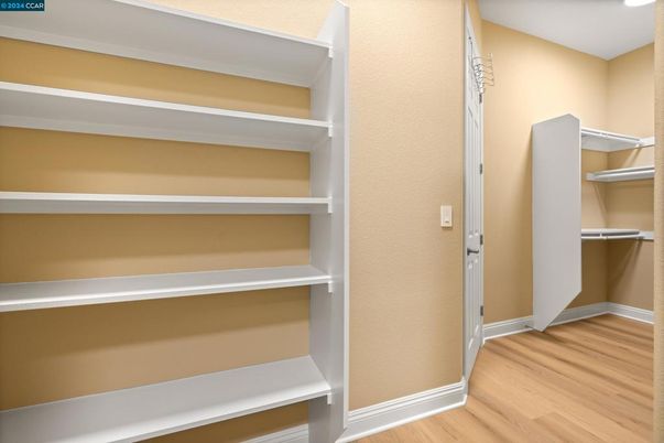 Interior, Walk-in Closets, Wood Texture Flooring