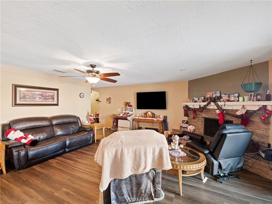 Fireplace, Interior, Living room, Wood Texture Flooring