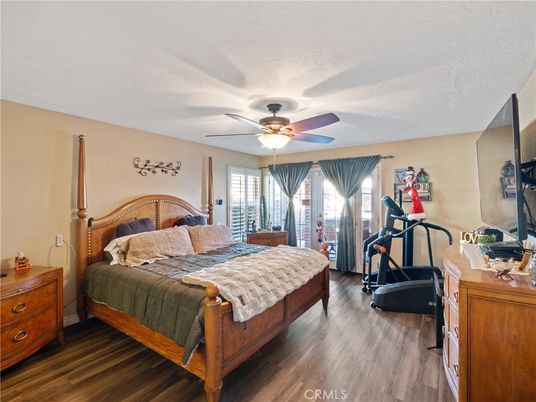 Bedroom, Fitness Equipment, Interior, Wood Texture Flooring