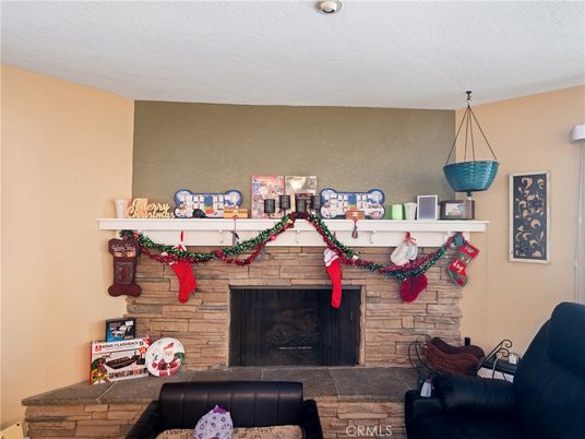 Fireplace, Interior, Pendant Lights
