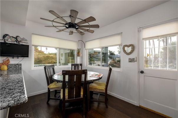 Dining room, Interior, Wood Texture Flooring