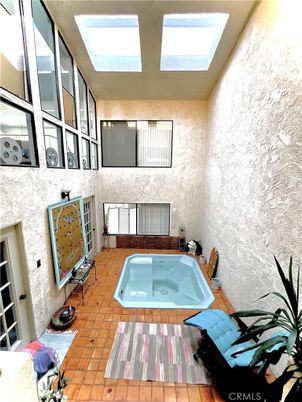 Interior, Pool, Stone Walls
