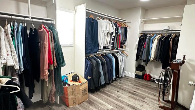 Interior, Recessed Lighting, Walk-in Closets, Wood Texture Flooring
