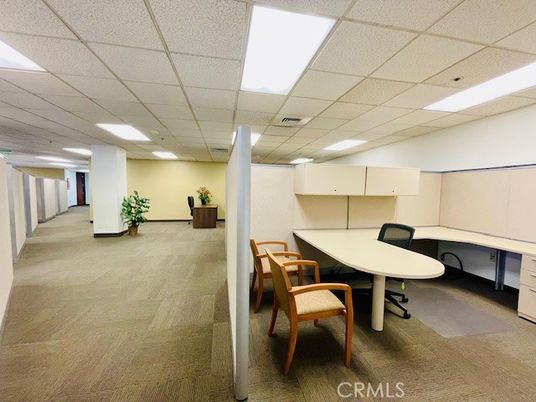 Home Office, Interior, Recessed Lighting