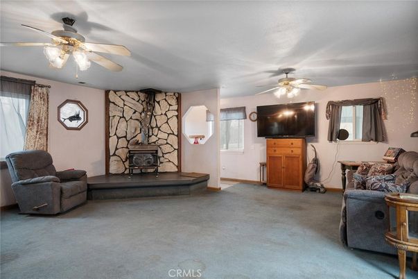 Fireplace, Interior, Stone Walls
