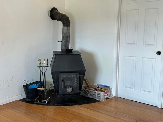 Fireplace, Interior, Wood Texture Flooring