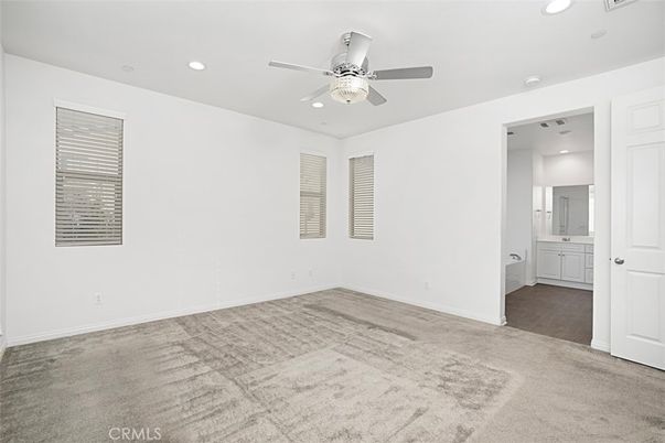 Bathroom, Empty room, Interior, Recessed Lighting