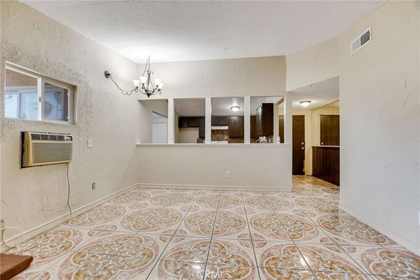 Chandelier, Empty room, Interior
