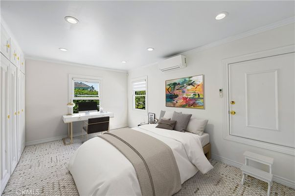 Bedroom, Home Office, Interior, Recessed Lighting