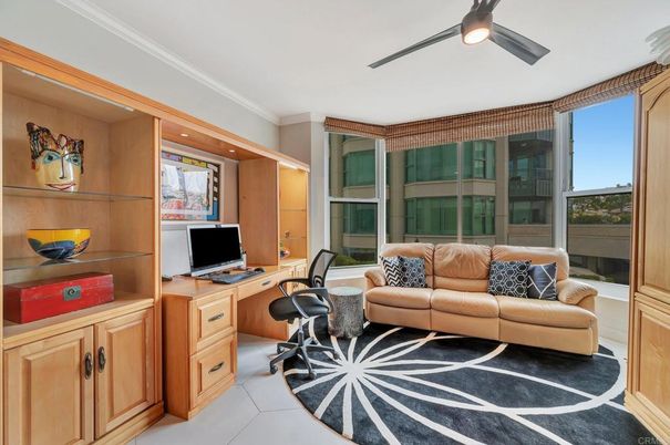 Home Office, Interior, Living room, Recessed Lighting