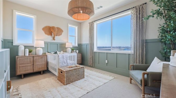 Bedroom, Interior, Pendant Lights