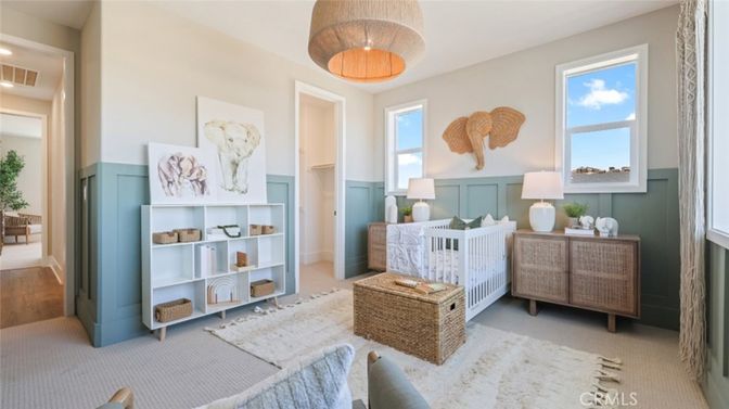 Bedroom, Interior, Pendant Lights, Recessed Lighting